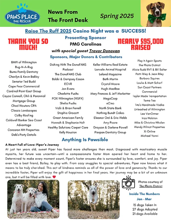 Spring 2025 Quarterly Newsletter