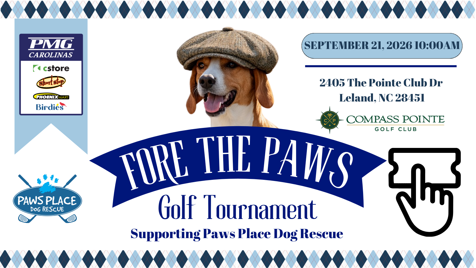 2026 Golf Tournament Givebutter Banner