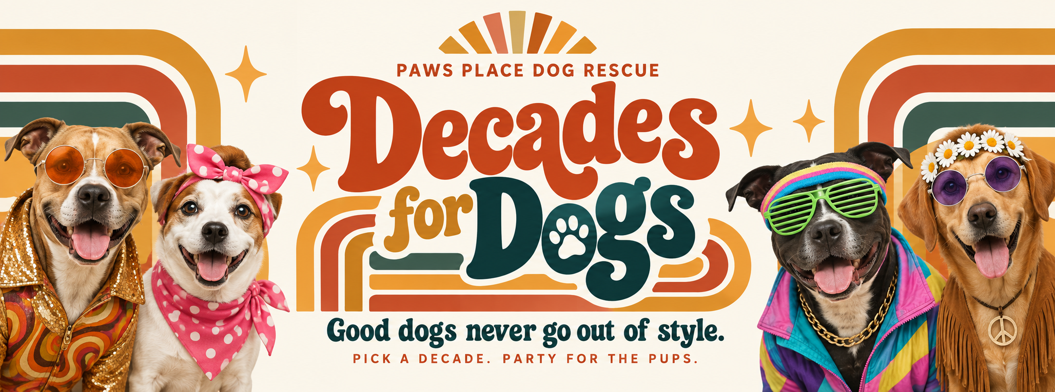 Decades for Dogs Rescue Party